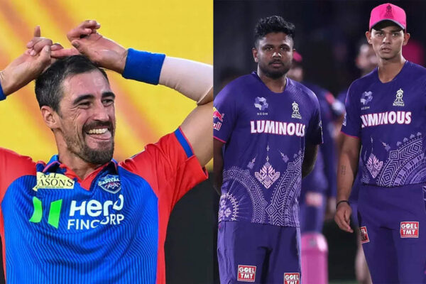 Mitchell Starc stunned by Rahul Dravid and Sanju Samson’s unexpected decision during DC vs RR match | Cricket News
